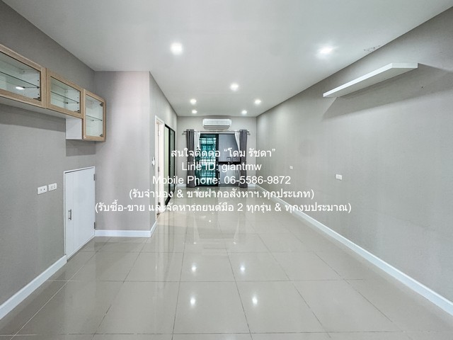 ทาวน์เฮาส์ ขายทาวน์โฮม 3 ชั้น รีโนเวทใหม่ ซ.วัชรพล ใกล้ทางด่วน และสถานีรถไฟฟ้า 19.3 ตร.ว. 4 น 3 น้ำ 2 จอดรถ ราคา 4.89 ล้านบาท 4BR3น้ำ 0 ไร่ 0 ngan 19 SQ.WA 4890000 BAHT. ใกล้ ร้านซ้งเป็ดพะโล้ สายไหม NEW!!