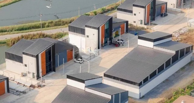 โรงงาน เอแบค บางนา 3กม. พื้นที่สีม่วง นิคมอุตสาหกรรมเวลโกรว์ 3.5กม. ให้เช่าโกดัง 2 ชั้น ติดถนนใหญ่ บางนา-ตราด 508 ตร.ม. กรุงเทพ-ชลบุรี