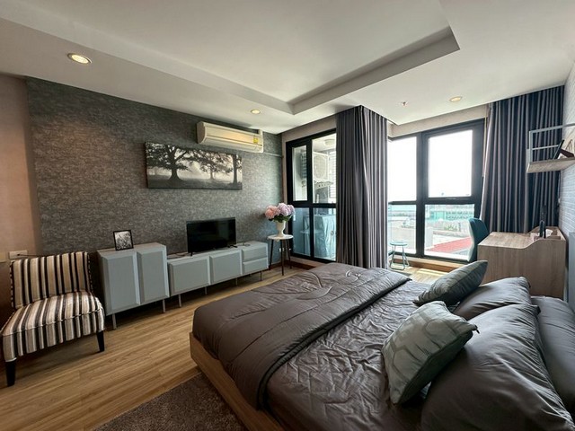 ลัดดาพลัสศรีราชา คอนโดให้เช่า พร้อมเฟอร์ ห้องสตูดิโอ วิวทะเล TP-C1442