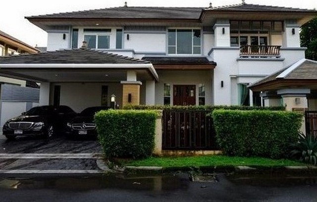  ให้เช่าบ้านเดี่ยวหลังมุม 150 ตารางวา 4 ห้องนอน 4 ห้องน้ำ  1 ห้องแม่บ้าน ถนนราชพฤกษ์18 หมู่บ้านณุศาศิริ สาทร-ปิ่นเกล้่า 