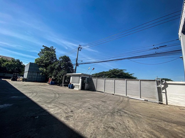 ให้เช่าโกดังทำโรงงาน  บางบัวทอง นนทบุรี ถนน 340  มีรั้วรอบให้ความเป็นส่วนตัว