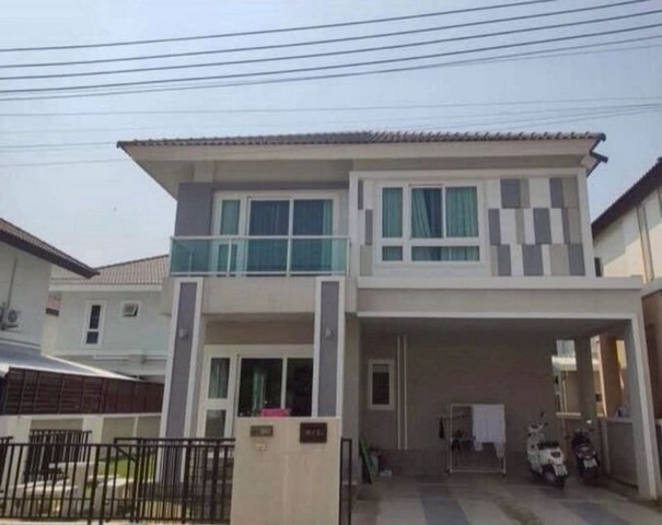 บ้านเดี่ยว 2 ชั้น ทำเลดี โครงการ กาญจน์กนก21 แม่เหียะ 