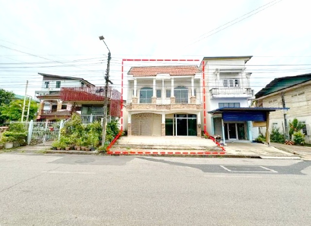 รร.เซ็นต์ปอลหนองคาย 1.7กม. ตลาดวัดธาตุ ให้เช่าอาคารพาณิชย์ 2 ชั้น 36 ตร.วา.290 ตร.ม.2 นอน 2 น้ำ ติดถนนหลัก ตลาดท่าเสด็จ 3.2 กม.