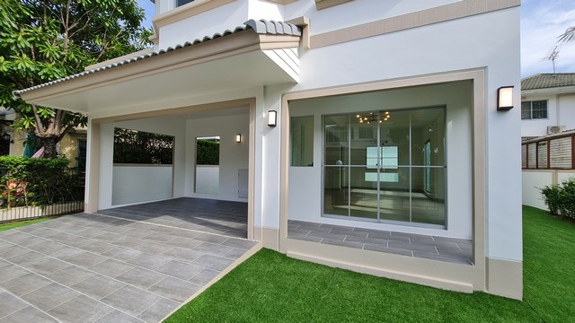 พฤกษ์ลดา ติวานนท์-ราชพฤกษ์  บ้านเดี่ยวโครงการมาตรฐานจากLH สภาพแวดล้อมร่มรื่น