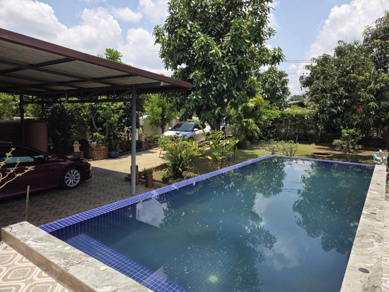 ขายบ้านพร้อมสระว่ายน้ำ สวยหรู อยู่สบาย ในสันทราย เชียงใหม่