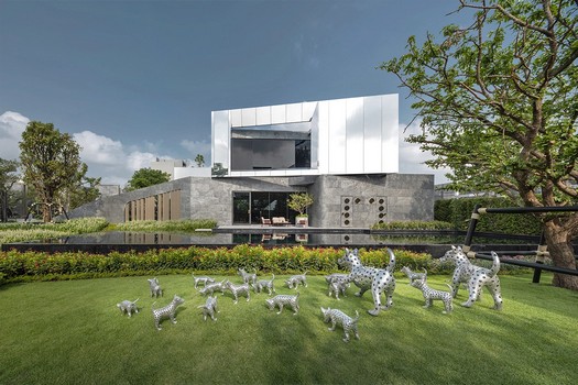 บ้านเดี่ยวหลังใหญ่ 3 ชั้น พร้อมลิฟท์ขึ้นลง โครงการใหม่ บูก้าน พระรามเก้า-กรุงเทพกรีฑาตัดใหม่ กรุงเทพมหานคร  