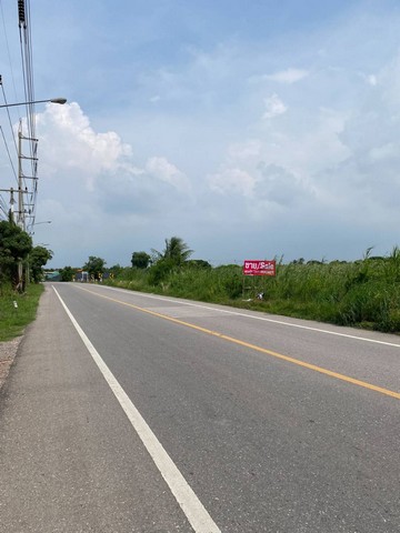 ที่ดินบ้านแพ้วกระทุ่มแบน  ขายที่บ้านแพ้ว ที่ดินสวนส้ม ติดถนนทางหลวงชนบท