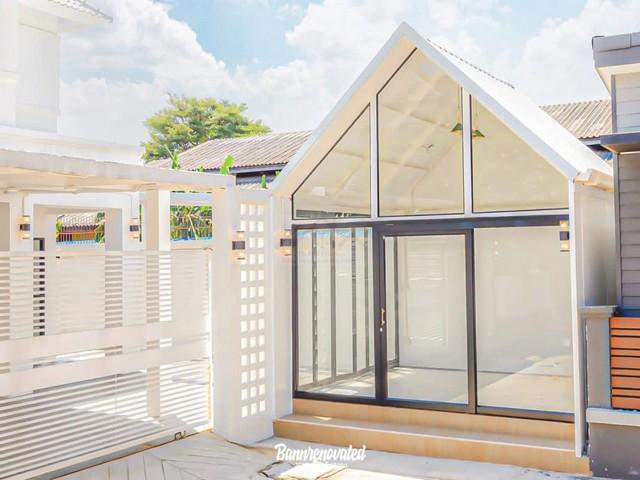 P954 ขายบ้านเดี่ยว 2 ชั้นหลังมุม 54 ตรว. หมู่บ้าน อารียา ชบา นวลจันทร์ 56 รีโนเวทใหม่ สวยหลังใหญ่ ใกล้เลียบด่วน