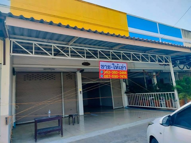 ขาย/ให้เช่า อาคารพาณิชย์ 2 คูหา หน้านิคมนครหลวง /นิคมสหรัตนนคร อำเภอนครหลวง จังหวัดอยุธยา