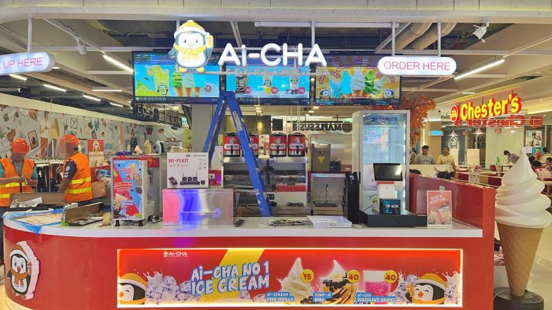 เซ้งสิทธิ์แฟรนไชส์ พร้อมอุปกรณ์ ร้าน Aicha ร้านไอศครีม ชานม  เพียง 300,000 บ. ถูกกว่าถึง 30%