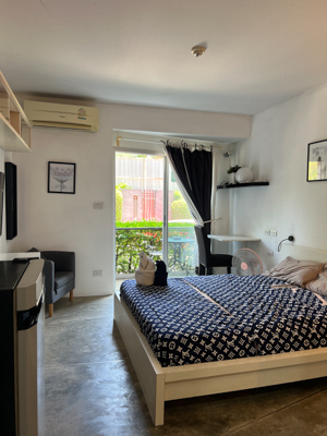 Replay Condo Bophut Koh Samui For Rent 26 sq.m. fully furnished near Bangrak Beach 200metter