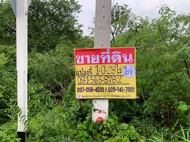 ขายที่ดิน 1-0-28 ไร่ ติดถนนปราจีนนุสรณ์  ท่างาม   เมืองปราจีนบุรี    ZW596