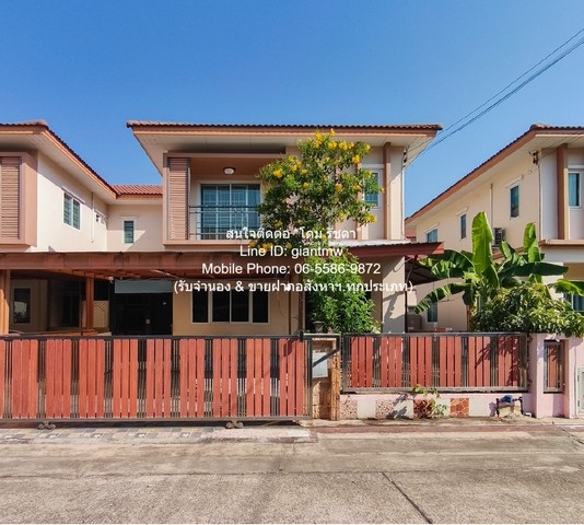 บ้าน ขายบ้านแฝด 2 ชั้น ต่อเติมแล้ว ใกล้วัดพันท้ายนรสิงห์ จ.สมุทรสาคร 36.6 ตร.ว. 4 น 2 น้ำ 2 จอดรถ ราคา 2.55 ล้านบาท 2550000 thb  0 ไร่ 0 งาน 37 sq.wa ไม่ไกลจาก ห่างวัดพันท้ายนรสิงห์ และถนนพระราม 2 ประมาณ 5 กม. อสังหาริมทรัพย์ดี ขายบ้านแฝด 2 ชั้น ต่อเ