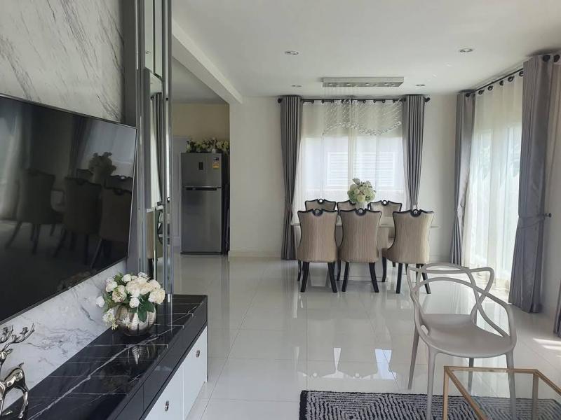 ขายบ้านพร้อมอยู่ บรรยากาศเงียบสงบ ภัสสร เพรสทีจ ลุกซ์ (Passorn Prestige Luxe) พัฒนาการ 38