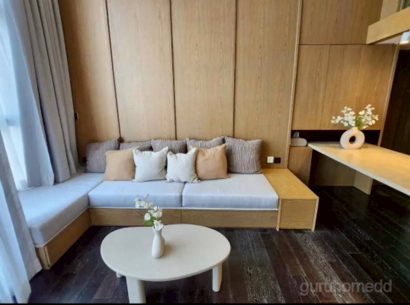 ปล่อยเช่าห้องชุด Park Origin Thonglor ห้องขนาด 46 ตรม แบบ Duo Space 2 ชั้น 2นอน 2น้ำ แต่งเฟอร์นิเจอร์บครบ - ghd000676R