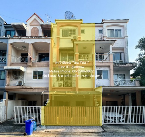 townhome ขายทาวน์โฮม 4 ชั้น (รีโนเวท และต่อเติมแล้ว) ในหมู่บ้าน ซ.พัฒนาการ 38 18.10 ตร.ว. 4 น 3 น้ำ 2 จอดรถ ราคา 3,594,700 บาท ขนาด 18 ตร.ว. 0 Ngan 0 RAI 3594700 THB ใกล้กับ สถานีรถไฟฟ้าสายสีเหลือง กลันตัน 4 กม. ราคานี้คุ้มยิ่งกว่าคุ้ม
