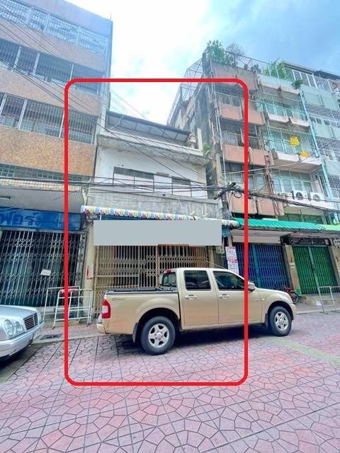 ไชน่าทาวน์ เผยอิง MRT วัดมังกร 496ม. เยาวราช ร้าน CAFEได้ ให้เช่าอาคารพาณิชย์ 3 ชั้น 24 ตร.วา.289 ตร.ม. ถ.ทรงวาด 3นอน 3 น้ำ 