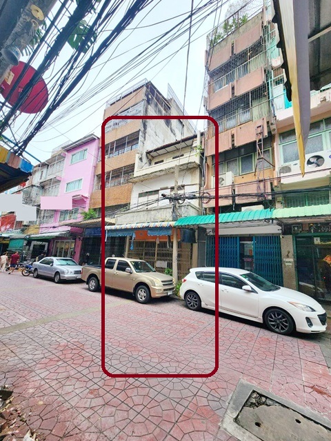 เยาวราช ร้าน CAFEได้  MRT วัดมังกร 497ม. เผยอิง ถ.ทรงวาด  ลานจอดรถช้าง ให้เช่าอาคาร 3ชั้น 25ตร.วา.291ตร.ม. 5นอน 3น้ำ ม.จุฬาลงกรณ์ 2.5 กม.