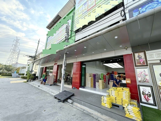 ถ.กาญจนาภิเษก ให้เช่าอาคารพาณิชย์ 2 คูหา 4 ชั้น กัลปพฤกษ์  52 ตร.วา.ติดถนนใหญ่  4นอน 1,002ตร.ม. แม็คโคร บางบอน 1.4กม. เอกชัย  4น้ำ