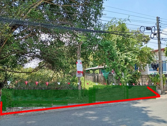 ถูกมาก ที่ดินในชุมชน 50ตรว.ซอยบงกช1 ใกล้ถนนคลองหลวงแค่500ม. เยื้องวัดธรรมกายคลอง2คลองหลวง  o86-3ol-6l6l