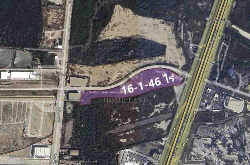 ที่ดินเปล่า 16-1-46 ไร่ บางปะกง ฉะเชิงเทรา          