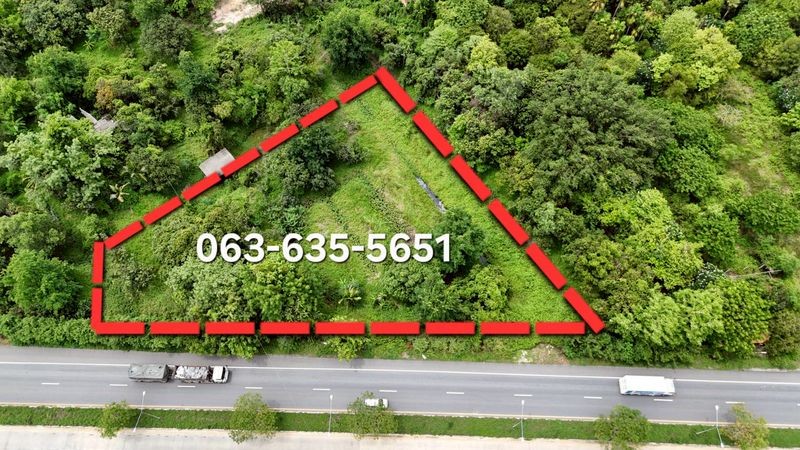 ด่วน ขายต่ำกว่าประเมินกรมที่ดิน ที่สวยติดถนน 4 เลน เส้นสุพรรณนิการ์ สาย 2011 ต.บ้านใหญ่ อ.เมืองนครนายก ที่สวย ทำเลดี ค้าขายได้