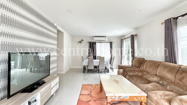 บ้านแฝด เพอร์เฟค พาร์ค ราชพฤกษ์ - 346 ปทุมธานี หลังริม ขายพร้อมผู้เช่า