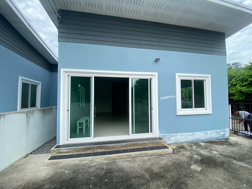 บ้านเดี่ยว ชั้นเดียว เนื้อที่ 29.2 ตร.ว. พื้นที่ใช้สอย 85 ตร.ม. ต.สารภี อ.สารภี จ.เชียงใหม่