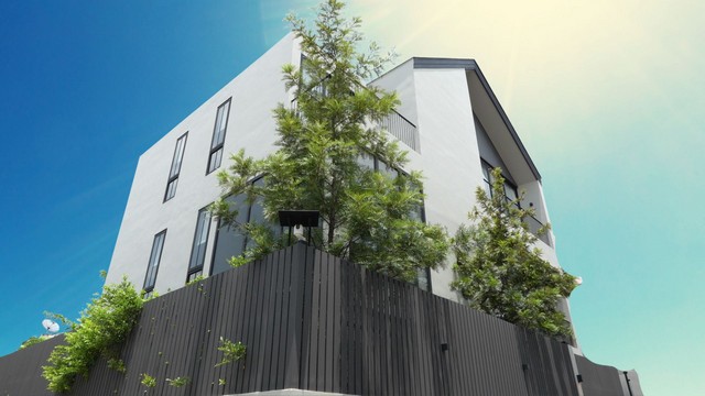 บ้านสามชั้นครึ่ง ซอยปรีดีพนมยงค์ 14 สุขุมวิท71 สไตล์Temporary Scandinavian 60 ตร.วา ใกล้BTS พระโขนง 