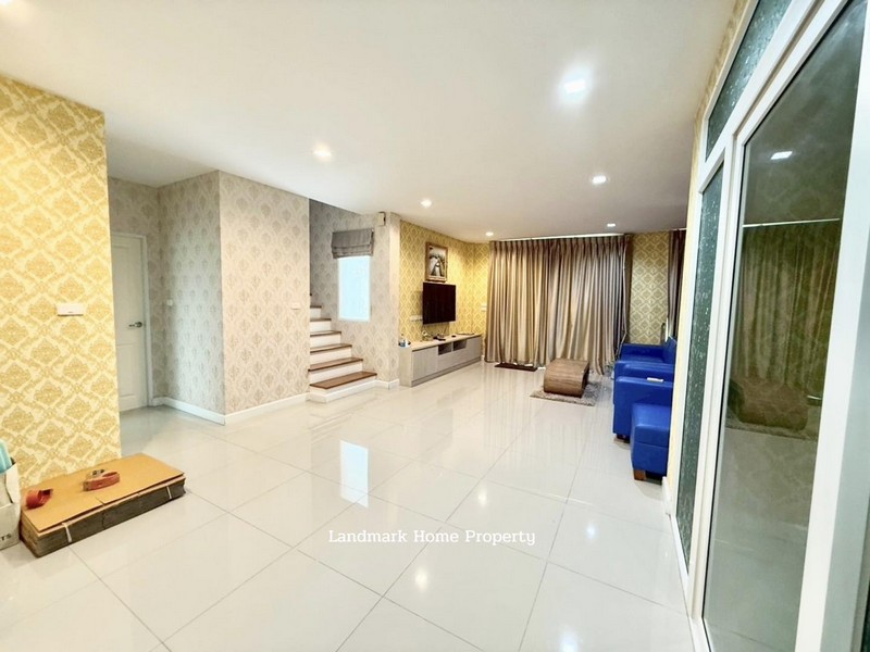 LM25-0091 ขายบ้านเดี่ยว 2 ชั้น หลังมุม เดอะแกรนด์ โซนบลิส พระราม2 พันท้าย เนื้อที่ 62 ตรว 4นอน 3น้ำ