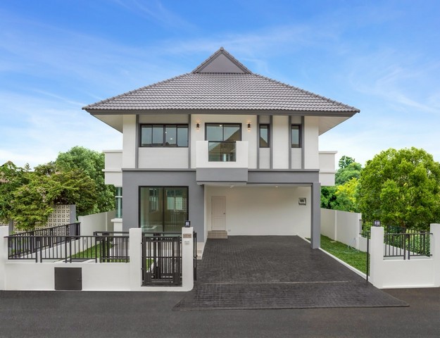 บ้านนนทวดี บางศรีเมือง  บ้านสวยบางศรีเมือง นนทบุรี ทำเลดี ฟังก์ชันครบ พร้อมเข้าอยู่