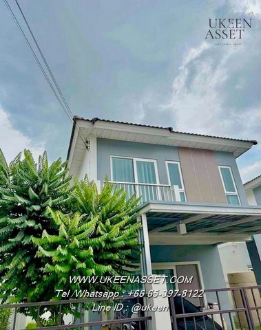  ให้เช่าศุภาลัย สวนเสือ บ้านแฝด 2 ชั้น ศรีราชา เดินทางสะดวก ใกล้ J-Park นิคมฯ ปิ่นทอง 15,000 บาท/เดือน