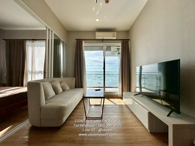 (ห้องพร้อมอยู่) The ZEA ศรีราชา ราคาเพียง 10,000 บาท ขนาด 30 ตรม. ห้องสวยมาก ชั้น 15 SeaView