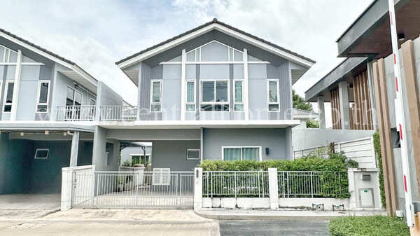 บ้านแฝด เพอร์เฟค พาร์ค ราชพฤกษ์ - 346 ปทุมธานี หลังริม