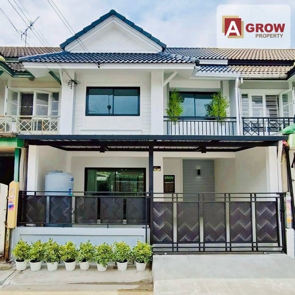 หมู่บ้านพฤกษา 18 ซอยแก้วอินทร์ บ้านต้นโครงการ เดินทางสะดวก รีโนเวทใหม่ พร้อมอยู่