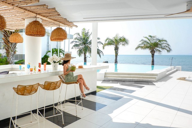 ขายคอนโดหรู Pure Sunset Beach  นาจอมเทียน ชลบุรี ห้องแต่งสวยพร้อมเข้าอยู่