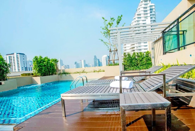 BTS เอกมัย 1กม.  ให้เช่าห้องพัก โรงแรม เชนใหญ่  รายเดือน-รายปี 35-100ตร.ม.  พร้อมเฟอร์ บิวท์อิน 1 นอน 1 น้้ำ ทำเลดี ถ.สุขุมวิท-เอกมัย