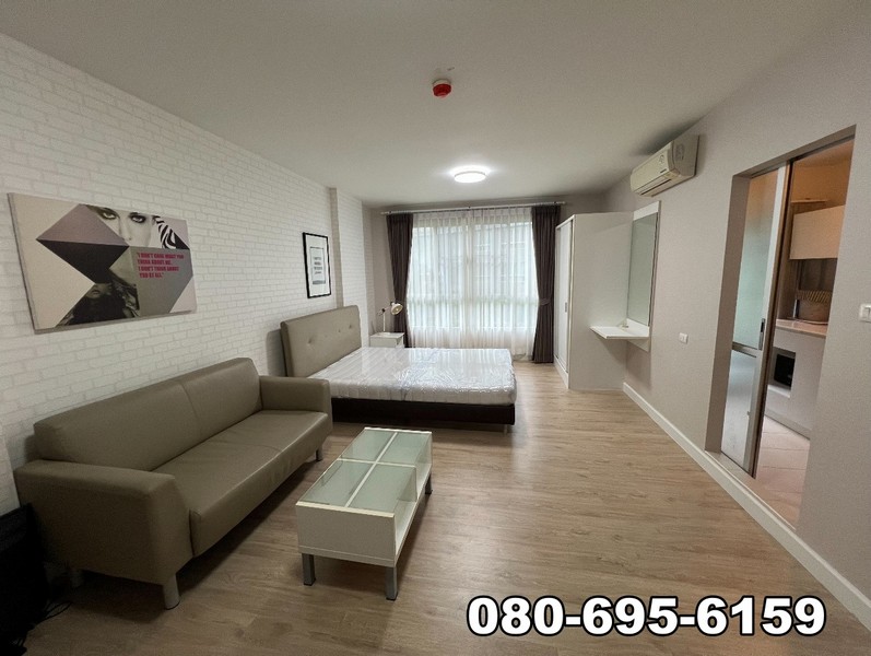 ให้เช่า Dcondo Campus Resort Chiangmai ห้อง Studio ขนาดห้อง 30 ตร.ม. ตึก A หลังมหาวิทยาลัยเชียงใหม่