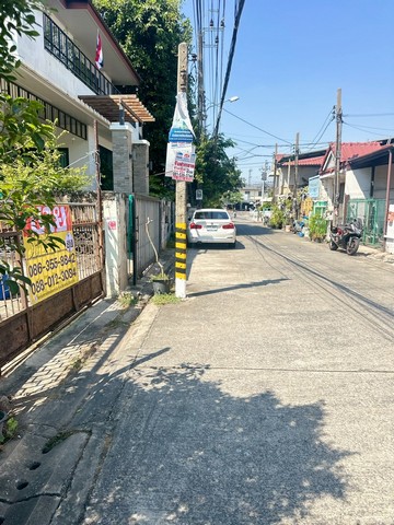 ขายที่ดิน รามอินทรา14 แยก9  เนื้อที่  58 ตารางวา  จรเข้บัว   บางกะปิ  กรุงเทพ