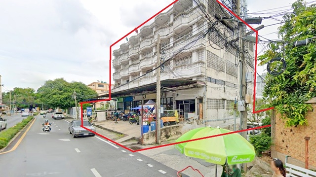 MRTรามคำแหง60 350 ม.1 ไร่ อาคารพาณิชย์ 6 คูหา 4.5 ชั้น กรุงเทพกรีฑา 1-7 92ตารางวา 3102 ตรม. บิ๊กซี หัวหมาก 1.7 กม.