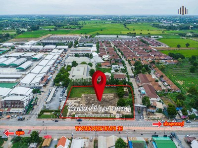 ที่ดินเกือบ 5 ไร่ ติดถนนใหญ่ ทำเลเด่นเมืองสุพรรณ! หน้าหมู่บ้านถึง 2 โครงการ ขายด่วน! ที่ดินเชิงพาณิชย์ หน้ากว้างถึง 90 เมตร