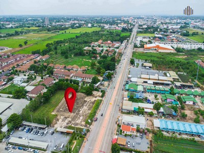 ที่ดินเกือบ 5 ไร่ ติดถนนใหญ่ ทำเลเด่นเมืองสุพรรณ! หน้าหมู่บ้านถึง 2 โครงการ ขายด่วน! ที่ดินเชิงพาณิชย์ หน้ากว้างถึง 90 เมตร