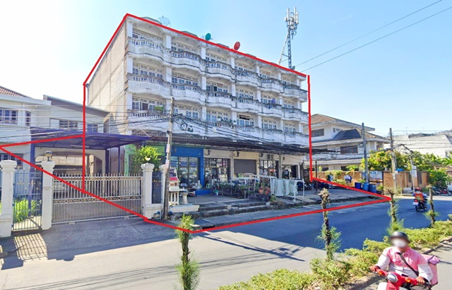 MRTสีส้ม รามคำแหง60 350 ม.กรุงเทพกรีฑา 1-7 อาคารพาณิชย์ 6 คูหา 4.5 ชั้น  1 ไร่ 92ตารางวา 3102 ตรม. บิ๊กซี หัวหมาก 1.7 กม.