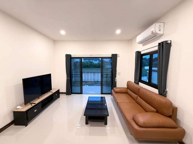 ให้เช่าบ้านเดี่ยวชั้นเดียว เนื้อที่กว้าง โครงการ ธนาพรปาร์คโฮม5 สันทราย