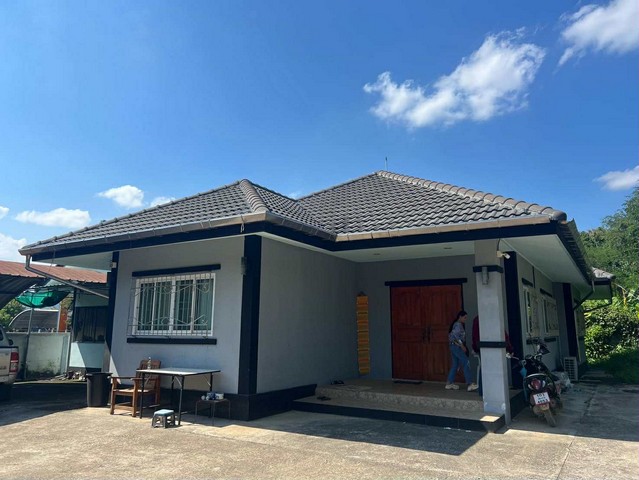 ขายบ้านเดี่ยวชั้นเดียว 202ตรว. 3นอน3น้ำ 3.5ลบ. เฟอร์ ของแถม ต.ป่าอ้อดอนชัย อ.เมือง เชียงราย