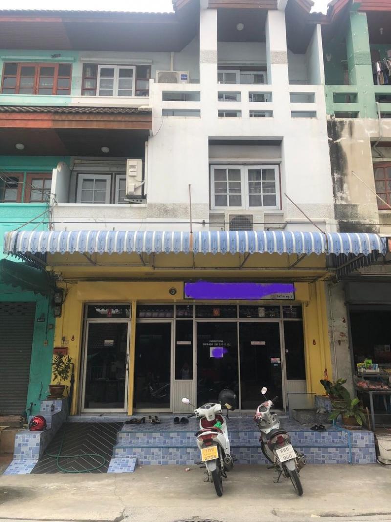 ขายอาคารพาณิชย์ 3 ชั้น หมู่บ้านเทพานิเวศน์ อำเภอเมือง จังหวัดสมุทรปราการ