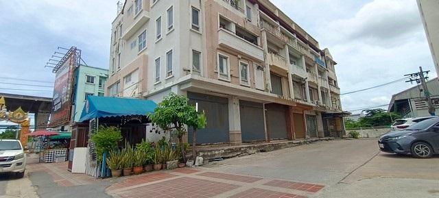 ขายอาคารพาณิชย์ 4 ชั้น 2 คูหา 37 ตรว. ห้องมุม ซ.เอแบคบางนา บางเสาธง ใกล้ ม.อัสสัมชัญบางนา