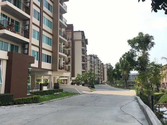 คอนโดศรีราชา ให้เช่า Greenlake Condo บรรยากาศสงบ ส่วนตัว ระเบียงกว้าง TP-C1543