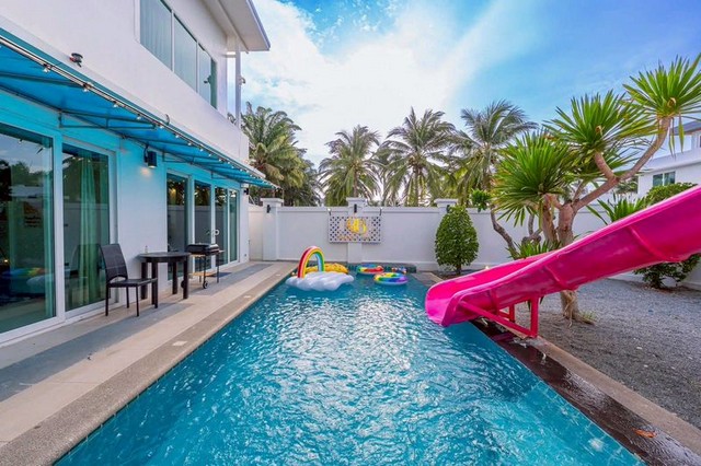 ปล่อยเช่าพลูวิลล่า พิกัดหาดจอมเทียน1กิโล หมู่บ้านหรูใกล้ทะเล เดินทางสะดวกใกล้แหล่งของกิน