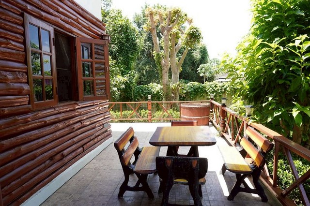 ให้เช่าบ้าน 2 ชั้น สไตล์รีสอร์ท ร่มรื่น สงบ เหมืองแก้ว แม่ริม